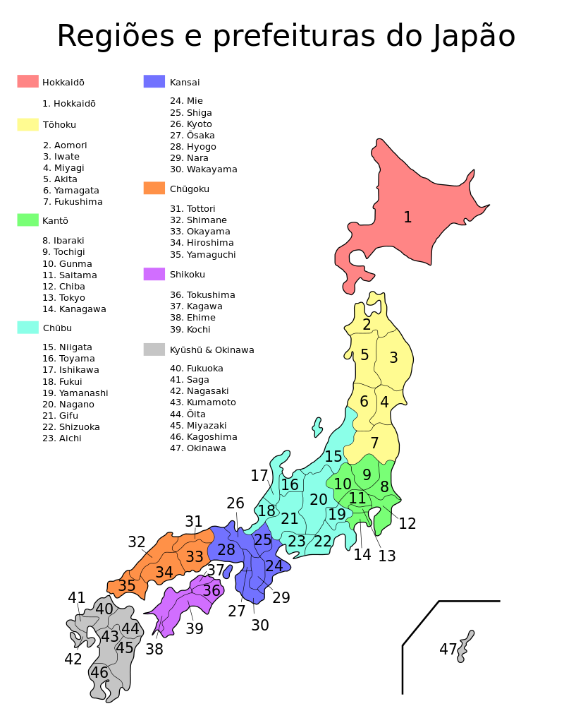 Japão_mapa