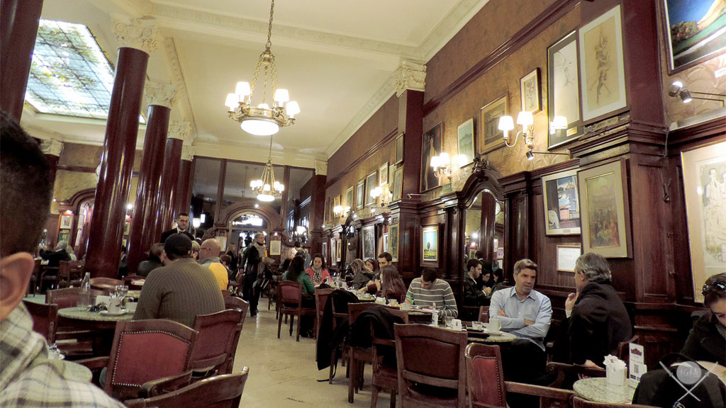 Buenos Aires - Café Tortoni salão