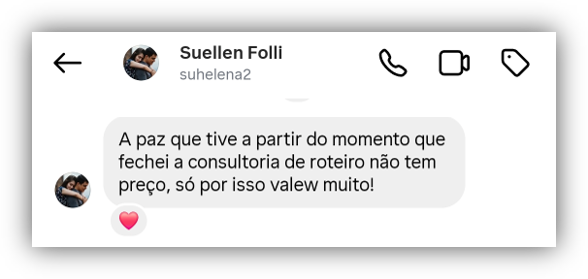 Depoimento CSR Suellen Folli